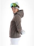 Miniaturansicht CMP, 39A5006M Softshell Skijacke Damen Sesam Mel Black beige, schwarz 