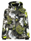 Miniaturansicht CMP, 39W1924 Skijacke Kinder Olive / Yellow Fluo gelb, grün 