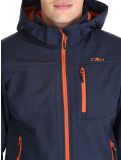 Miniaturansicht CMP, 3A01787N Softshell Skijacke Herren Black Blue / Jaffa blau 