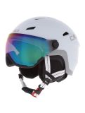 Miniaturansicht CMP, WJ-2 Skihelm mit Visier Kinder White / Silver weiß, Zilver 