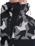 Miniaturansicht ColourWear, Foil Skijacke Herren Camo Grey grau, schwarz 