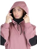 Miniaturansicht ColourWear, U Est 2010 Hood Softshell Skijacke Unisex Dark Rose rosa 