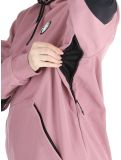 Miniaturansicht ColourWear, U Est 2010 Hood Softshell Skijacke Unisex Dark Rose rosa 