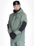 Miniaturansicht ColourWear, U Est 2010 Hood Softshell Skijacke Unisex Dark Sage grün 