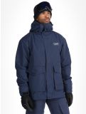 Miniaturansicht ColourWear, U Mountain Cargo Skijacke Unisex Navy blau 