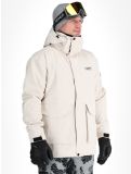 Miniaturansicht ColourWear, U Mountain Cargo Skijacke Unisex Off-White weiß 