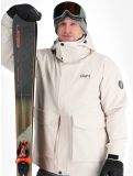 Miniaturansicht ColourWear, U Mountain Cargo Skijacke Unisex Off-White weiß 