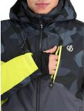 Miniaturansicht Dare2b, Baseplate Skijacke Herren Neon Spring / Black Geo Camo Print grün, schwarz 