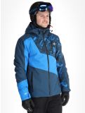 Miniaturansicht Dare2b, Baseplate II Skijacke Herren Moonlight Denim / Athletic Blue Mountain Print blau 