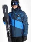 Miniaturansicht Dare2b, Baseplate II Skijacke Herren Moonlight Denim / Athletic Blue Mountain Print blau 