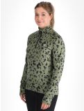 Miniaturansicht Dare2b, Divulge Core Stretch Pullover Damen Olivine Green Dash Print grün 