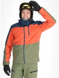 Miniaturansicht Dare2b, Edge II Skijacke Herren Moonlight Denim / Orange Rust blau, orange 