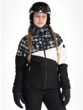 Miniaturansicht Dare2b, Ice III Skijacke Damen Black Distressed Dogtooth Print schwarz, weiß 