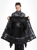 Miniaturansicht Dare2b, Ice III Skijacke Damen Black Distressed Dogtooth Print schwarz, weiß 