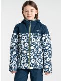 Miniaturansicht Dare2b, Liftie Skijacke Kinder Moonlight Denim / Moonlight Denim Daisy Print blau, weiß 