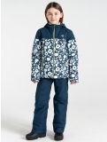 Miniaturansicht Dare2b, Liftie Skijacke Kinder Moonlight Denim / Moonlight Denim Daisy Print blau, weiß 