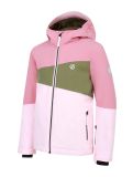 Miniaturansicht Dare2b, Steazy III Skijacke Kinder Dusty Rose / Olivine Green / Crystal Rose grün, rosa 