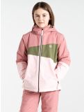 Miniaturansicht Dare2b, Steazy III Skijacke Kinder Dusty Rose / Olivine Green / Crystal Rose grün, rosa 