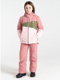 Miniaturansicht Dare2b, Steazy III Skijacke Kinder Dusty Rose / Olivine Green / Crystal Rose grün, rosa 