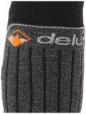 Miniaturansicht Deluni, Luca 3 Pair Skisocken 3 paar Kinder Black With Grey Lines grau, schwarz 