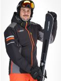 Miniaturansicht Deluni, Challenger 4 Skijacke Herren Black / Anthracite grau, schwarz 