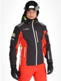 Miniaturansicht Deluni, Challenger 4 Skijacke Herren Black/ Red rot, schwarz 