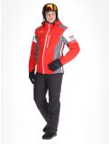 Miniaturansicht Deluni, Challenger 4 Skijacke Herren Red / Anthracite grau, rot 