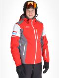 Miniaturansicht Deluni, Challenger 4 Skijacke Herren Red / Anthracite grau, rot 