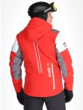 Miniaturansicht Deluni, Challenger 4 Skijacke Herren Red / Anthracite grau, rot 