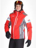 Miniaturansicht Deluni, Challenger 4 Skijacke Herren Red / Anthracite grau, rot 