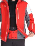 Miniaturansicht Deluni, Challenger 4 Skijacke Herren Red / Anthracite grau, rot 