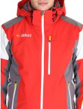 Miniaturansicht Deluni, Challenger 4 Skijacke Herren Red / Anthracite grau, rot 