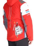 Miniaturansicht Deluni, Challenger 4 Skijacke Herren Red / Anthracite grau, rot 