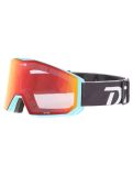 Miniaturansicht Demon, Future Skibrille Unisex Matt Light Blue - Orange Red Mirror blau 