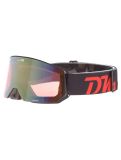 Miniaturansicht Demon, Intrepid (OTG) Skibrille OTG Unisex Matt Black Red - Orange Red Mirror schwarz 