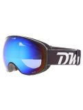 Miniaturansicht Demon, Magnet Skibrille extra Linse Unisex Matt Black Blue - Multilayer Smoke Blue schwarz 