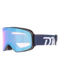 Miniaturansicht Demon, Master Skibrille Unisex Matt Black Blue - Orange Blue Mirror blau, schwarz 