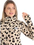 Miniaturansicht Eivy, Icecold Gaiter Thermoshirt Damen Cheetah beige 