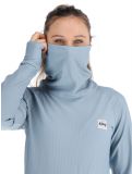 Miniaturansicht Eivy, Icecold Gaiter Rib Thermoshirt Damen Faded Fog blau 