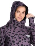 Miniaturansicht Eivy, Icecold Hood Thermoshirt Damen Purple Cheetah schwarz, violett 