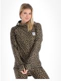 Miniaturansicht Eivy, Icecold Hood Thermoshirt Damen Leopard braun 