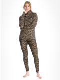 Miniaturansicht Eivy, Icecold Wool Thermoshirt Damen Leopard braun 