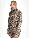 Miniaturansicht Eivy, Icecold Zip Pullover Damen Zebra braun 