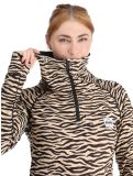 Miniaturansicht Eivy, Icecold Zip Pullover Damen Zebra braun 