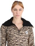 Miniaturansicht Eivy, Icecold Zip Pullover Damen Zebra braun 