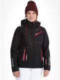 Miniaturansicht Geographical Norway, Reine Softshell Skijacke Damen Black / Pink rosa, schwarz 