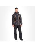 Miniaturansicht Geographical Norway, Torry Camo 007 Softshell Skijacke Herren orange, schwarz 