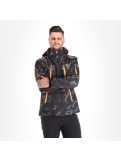 Miniaturansicht Geographical Norway, Torry Camo 007 Softshell Skijacke Herren orange, schwarz 