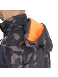 Miniaturansicht Geographical Norway, Torry Camo 007 Softshell Skijacke Herren orange, schwarz 