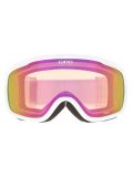 Miniaturansicht Giro, Moxie Skibrille Unisex White & Grey Chute - Amber Pink grau, weiß 